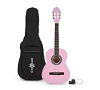 3/4 Classical Guitar Pack Pink by Gear4music