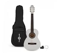 3/4 Classical Guitar Pack White by Gear4music