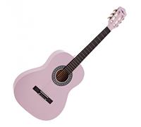 3/4 Classical Guitar Pink by Gear4music