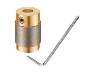 3/4" Diamond Grinding Bit MCB34 Brass Core Abrasive Wheel Stained Glass Grinder Head Making Tool for Inland Gryphon Delphiglass Glastar Standard Parts (3/4 Inch)