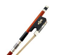 3/4 Double Bass Bow Brazilwood Ebony Frog Natural Horsehair for Beginning