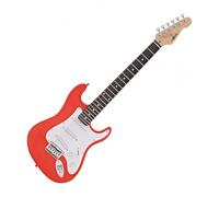 3/4 Electric Guitar LA by Gear4music Red with Gigbag