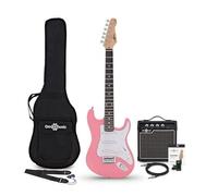 3/4 Electric Guitar LA Series for Kids with 10W Amp, Pink