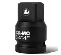 3/4 f to 1 m Socket Adapter,Impact Socket Adapter and Reducer,Cr-Mo Impact Wrench Converter with Square Drive Wrench,Impact Driver Conversions Adapters for Drill, Breaker Bar, Ratchet Drive