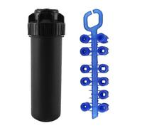 3/4" female thread lawn sprinkler head, gear driven, partial circular pattern, adjustable 40-360