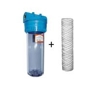 3/4" BSP Whole House Water Purifier Filter System Kit with Sediment Filter Included