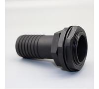 3/4" For BSP Water Butt Adapter For IBC Tank Connector with Rubber Seal, PP Rainwater Diverter Fitting for Garden Water Tanks and Gutter Downpipe, For Easy