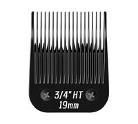 3/4"HT Detachable Ceramic Blade ，Compatible for Andis/Compatible for Oster A5/Compatible for Wahl/Compatible for KM, Series Clippers，Size 19mm(1pc/19mm)