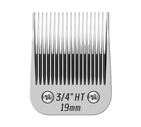 3/4" HT Pet Dog Grooming Detachable Blades,Compatible with Andis,Oster A5,Wahl KM10/Moser 45/Masterclip A5 Clippers,Cut Length 3/4" (19mm)