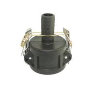 3/4" IBC Camlock C Adaptor Female Pipe Tail Connector Tank Water Fuel Tank Female Adaptor for Garden Hose, Oil Fuel Water Fitting