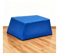 3/4-in-1 Trapezoid Jump Box for Kids, 4 Sizes (68-90cm) & Adjustable 22cm EPE Foam Layers, Non-Slip Secure Design for Home Gym & Outdoor Fitness(Size:L:75 * W:45cm)