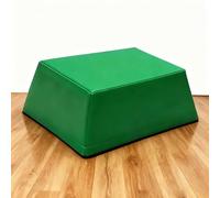 3/4-in-1 Trapezoid Jump Box for Kids, 4 Sizes (68-90cm) & Adjustable 22cm EPE Foam Layers, Non-Slip Secure Design for Home Gym & Outdoor Fitness(Size:L:83 * W:53cm)