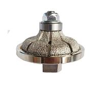 3/4 Inch F20 Ogee Edges Vacuum Brazed Diamond Hand Profiler Router Bit Profile Wheel with 5/8-11 Thread for Granite Concrete Marble Countertop
