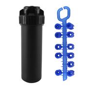 3/4 Inch Female Thread -Up Sprinkler Gear Drive Lawn Head Part-Circle Pattern 40-360Adjustable