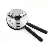 3/4 Jaw Lathe Chuck for DIY Woodworking - M14*1 Thread, Compatible with K01-50 K01-63 K02-50 K02-63 Models 1pc(K01-63)