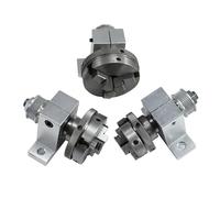 3/4 Jaws Steel Wood Lathe Chuck - 65mm, 50mm, 80mm M14 M25 Turning Machine Tool Accessories,1pcs(50 65 Chuck Rod)