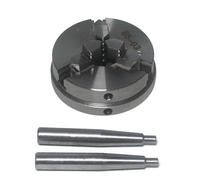 3/4 Jaws Wood Lathe Chuck Self-Centering Manual 50/65/80/90/125mm for W/Mounting Bolts(65mm-3-Jaw)