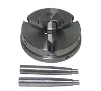 3/4 Jaws Wood Lathe Chuck Self-Centering Manual 50/65/80/90/125mm for W/Mounting Bolts(80mm-3-Jaw)