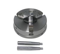 3/4 Jaws Wood Lathe Chuck Self-Centering Manual 50/65/80/90/125mm for W/Mounting Bolts(90mm-3-Jaw)