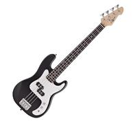 3/4 LA Bass Guitar by Gear4music Black