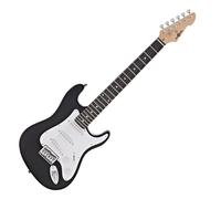 3/4 LA Electric Guitar by Gear4music Black