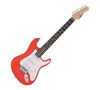 3/4 LA Electric Guitar by Gear4music Wine Red