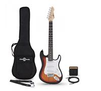 3/4 LA Electric Guitar Sunburst Mini Guitar Amp Pack