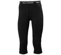 Helly Hansen Lifa Merino Midweight 49367 3/4 Base Layer Pants Black 2XL Men