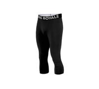 Mons Royale Cascade Merino Flex 200 3/4 Thermal Leggings, XL Black