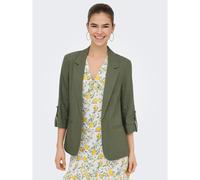 3/4 Length Sleeve Blazer Khaki Green