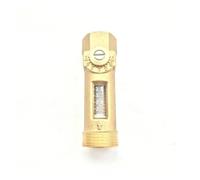 3/4"Male* 1/2" Female Mechanical Flow Meter Reading 1-3.5L/min USC-MS21TB Spring flowmeter Brass Flow reader Balancing Valve IDGTTLDF