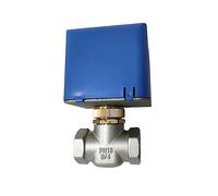 3/4" Motorized Electric Stainless Steel Globe Valves 2 Wire AC220V Two Way Stop Shut-off Valve