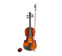 3/4 natural color violin+case+bow+rosin