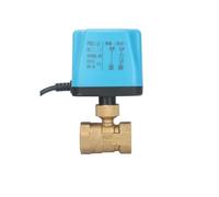 3/4" Normally Closed/Normally Open Ball Valve 220V 12V 24V 2 Wire Brass Ball Valve Replacement Solenoid Valve(Normally Open_24VDC)