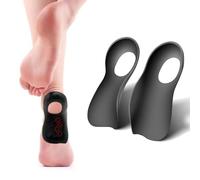 3/4 Orthotic Insoles for Men Women, Arch Support Insoles Shoe Inserts for Plantar Fasciitis, Flat Feet, Foot Arch, Replacement Shoe Inserts for Over Pronation,X/O Legs Correction UK Size 6-9