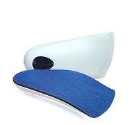 3/4 Orthotics Shoe Insoles High Arch Supports Shoe Insoles for Men and Women Plantar Fasciitis Inserts for Plantar Fasciitis, Flat Feet, Over-Pronation, Relief Heel Spur Pain (L)