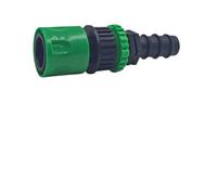 3/4'' Quick Connector Nipple Threaded Adapter for 16mm 20mm PE Hose Pipe Garden Drip Irrigation Watering System(for Euro (2PCS) A)