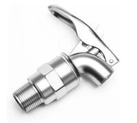 3/4" Self Closing Barrel & Drum Faucet for 55 Gallon Drums,Faucet Oil Drum Cock,Zinc Alloy Body