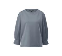 3/4 Sleeve Interlock Jersey Sweatshirt Women COMMA Gris 32