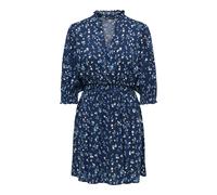 3/4 Sleeve Shirt Dress Women Only Raya Bleu S