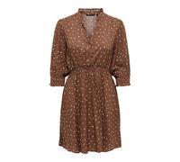 3/4 Sleeve Shirt Dress Women Only Raya Marron XS