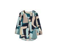 3/4 Sleeve V-Neck Blouse for Women Tom Tailor Multicolore 40