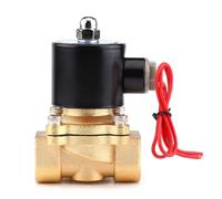 3/4 Solenoid Valve AC 220V 3/4 NC Electric 22mm Low Pressure Electric Solenoid Valve 240 Volt, Solenoid Valve Always Closed Solenoid Valve, Zinc Alloy Body, Electric Magnetic Valve, with Stable