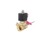 3/4" Solenoid Valve IP65 Waterproof Normally Closed Brass Solenoid Valve 24V 12V 220V 110V(Npt-230vac-viton-seal)