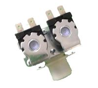 3/4 "Thread 12mm Pipe One-Switch Two-Way Parallel Double Valve Washing Machine with Pressure Water Inlet Solenoid(AC220V)