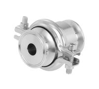 3/4" to 2" Tri Clamp Check Valve - SS304/316L Stainless Steel Sanitary One-Way Flow Valve, Vertical Installation(OD32mm Ferrule 50.5,304)