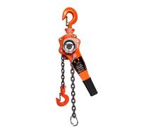 3/4 Ton Manual Chain Hoist, G80 Steel Lever Block with 2 Hooks, 5/10/20 ft Lengths for Industrial Use - Heavy Duty Lifting Equipment, 5FT (1.5M) Model