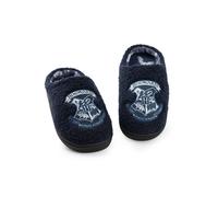 (3-4 UK) Harry Potter Mule Slippers (Womens Blue)