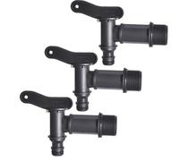 3/4" Water Butt Replacement Tap,Plastic Snap-Fit Water Butt Connector Kit,Universal Purpose Coarse Thread Hose Connector for Beer Home Brew & Garden Water Storage,Leakproof Design