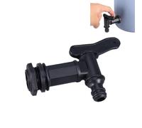 3/4" Water Butt Tap Plastic Snap,Fit Hosepipe Rain Barrel Water Butts,Thread Replacement Water Tap,Plastic Hose Connector for Tonnage Valve,Universal Tap Connector Replacement,0.98" External Thread